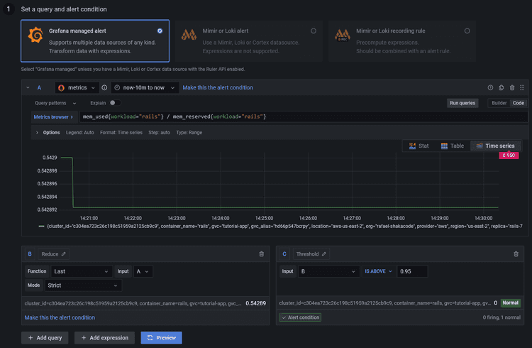 grafana alert