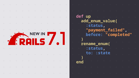 Rails 7.1 enhances PostgreSQL enum functionality