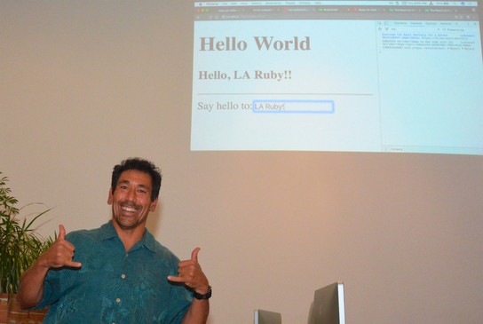 My React on Rails Talk at the LA Ruby/Rails Meetup, November 10, 2016